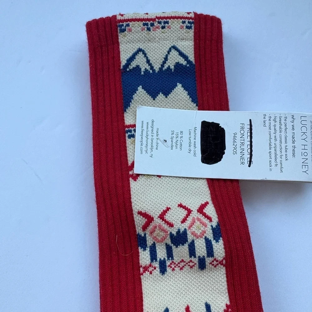NWT Free People FP Movement Front Runner Tube Socks